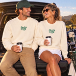 The Clubhouse Crew in Sandshell on a couple at the golf course | Sunday Swing Club